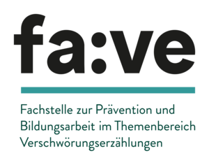 Logo der Fachstelle zur Prävention und Bildungsarbeit im Themenbereich Verschwörungserzählungen