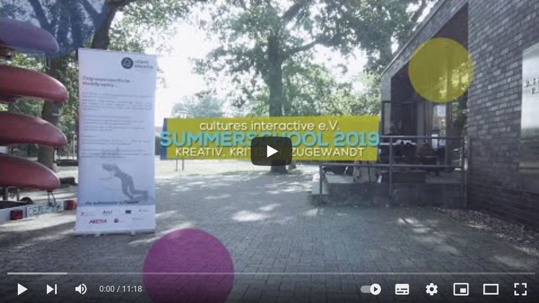 Video zur Summer School 2019 auf YouTube